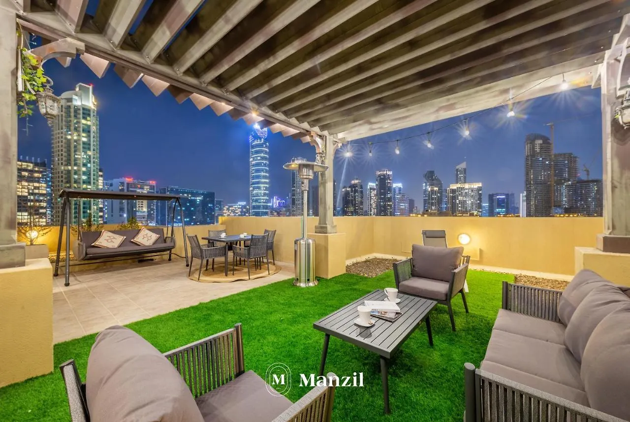 Manzil - Cozy 2Br Penthouse With Private Terrace And Full Burj View In Downtown Apartment Dubai 0*,